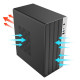 COOLBOX - CoolBox CAJA MATX M870 USB-C 3.2 GEN1 FTE.500W BASIC500GR 0.8MM - COO-PCM870-1