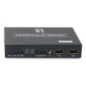 LevelOne HVE-6701R extensor audio/video Receptor AV Negro