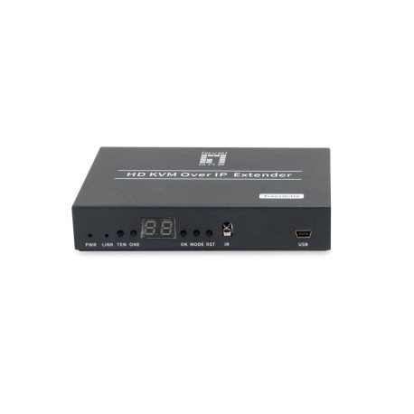 LevelOne HVE-6701T extensor audio/video Transmisor de señales AV Negro