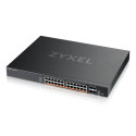 Zyxel XMG2230-28HP Gestionado L2/L3 2.5G Ethernet (100/1000/2500) Energía sobre Ethernet (PoE) 1U Negro