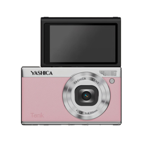 YASHICA - YASHICA TANK ROSA MALVAVISCO / CÁMARA DIGITAL COMPACTA - YAS-DGCMTK-PN