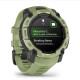 Garmin Instinct 3 AMOLED 3,3 cm (1.3'') 50 mm Digital 416 x 416 Pixeles Pantalla táctil Verde, Gris GPS (satélite)