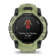 Garmin Instinct 3 AMOLED 3,3 cm (1.3'') 50 mm Digital 416 x 416 Pixeles Pantalla táctil Verde, Gris GPS (satélite)