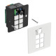 Lindy 32306 controlador de sistema audiovisual 256 MB Blanco