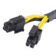 AKASA - Akasa AK-CBPW10-15BK cable de alimentación interna 0,15 m - ak-cbpw10-15bk