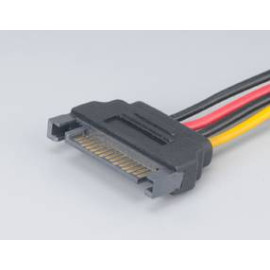 AKASA - Akasa SATA to 4pin Molex adapter 0,15 m - ak-cbpw03-15