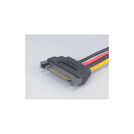 AKASA - Akasa SATA to 4pin Molex adapter 0,15 m - ak-cbpw03-15