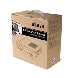 AKASA - Akasa Crypto Vesa Small Form Factor (SFF) Negro - ak-itx03bk08eu
