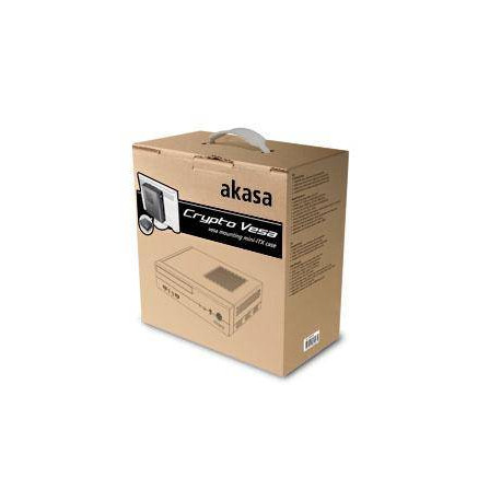 AKASA - Akasa Crypto Vesa Small Form Factor (SFF) Negro - ak-itx03bk08eu