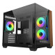 ABYSM Caja M-ATX Danube Sava Nature 285C Black