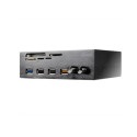 AKASA - Akasa InterConnect EF 13,3 cm (5.25'') Panel frontal Negro - ak-hc-08bk