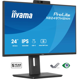 iiyama ProLite XB2497HSNH-B1 24IN IPS LCD 4MS 1920X1080 350CD/M2