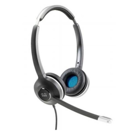Cisco 532 Auriculares Alámbrico Diadema Oficina/Centro de llamadas Negro, Gris - CP-HS-W-532-RJ