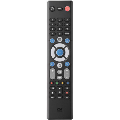 One For All TV Replacement Remotes URC1211 mando a distancia IR inalámbrico Botones