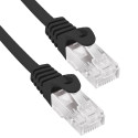 Phasak Cable de Red 100% Cu Cat.6 UTP Sólido Negro 1M