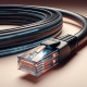 Phasak Cable de Red 100% Cu Cat.6 UTP Sólido Negro 1M