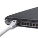 Phasak Cable de Red 100% Cu Cat.6 UTP Sólido Negro 1M