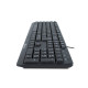 NGS FunkyV3, QWERTY, PT teclado USB Portugués Negro