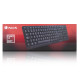 NGS FunkyV3, QWERTY, PT teclado USB Portugués Negro