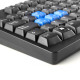 NGS GKX-300, QWERTY, PT teclado USB Portugués Negro
