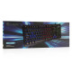 NGS GKX-300, QWERTY, PT teclado USB Portugués Negro