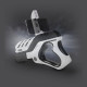 Nedis ARGG100BW mando y volante Negro, Blanco