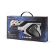 Nedis ARGG100BW mando y volante Negro, Blanco