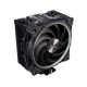 Akasa Soho H4 Procesador Enfriador 12 cm Negro 1 pieza(s)