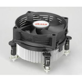 Akasa AK-955V2 sistema de refrigeración para ordenador Procesador Enfriador 9,5 cm Negro, Plata