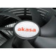 Akasa AK-955V2 sistema de refrigeración para ordenador Procesador Enfriador 9,5 cm Negro, Plata