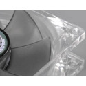Akasa 8cm Smokey Carcasa del ordenador Ventilador Transparente
