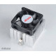 Akasa AK-CC039 sistema de refrigeración para ordenador Procesador Enfriador 6 cm