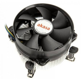 Akasa AK-959CU sistema de refrigeración para ordenador Procesador Enfriador 9,2 cm Negro, Plata