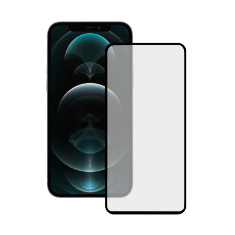 KSIX PROTECTOR DE PANTALLA NEGRO / APPLE IPHONE 14 PRO MAX