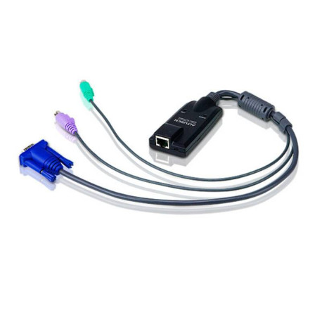 ATEN KA9520 cable para video, teclado y ratón (kvm) Negro