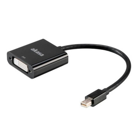 Akasa AK-CBDP08-20BK adaptador de cable de vídeo 0,2 m Negro