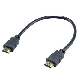 Akasa AK-CBHD25-30BK cable HDMI 0,3 m HDMI tipo A (Estándar) Negro
