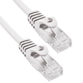 Phasak Cable de Red 100% Cu Cat.6 UTP Sólido Gris 1.5M