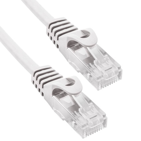 Phasak Cable de Red 100% Cu Cat.6 UTP Sólido Gris 1.5M