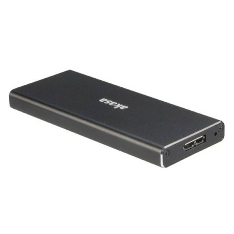 Akasa AK-ENU3M2-BK caja para disco duro externo Caja externa para unidad de estado sólido (SSD) Negro M.2
