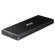 Akasa AK-ENU3M2-BK caja para disco duro externo Caja externa para unidad de estado sólido (SSD) Negro M.2