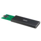 Akasa AK-ENU3M2-BK caja para disco duro externo Caja externa para unidad de estado sólido (SSD) Negro M.2