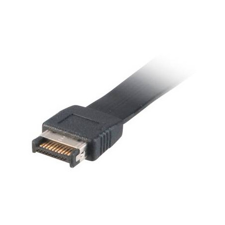 Akasa AK-CBUB37-50BK cable USB USB 3.2 Gen 2 (3.1 Gen 2) 0,5 m USB C Negro