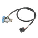 Akasa AK-CBUB38-40BK cable USB interno