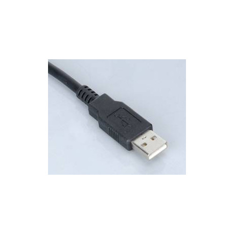 Akasa 0.4m USB (A) cable USB 0,4 m USB A Negro