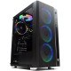 Tempest Umbra Caja PC ATX/Micro ATX/ITX, Cristal Templado, Ventilación ARBG, Torre Gaming Negra 8435443731013