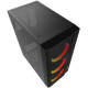 Tempest Umbra Caja PC ATX/Micro ATX/ITX, Cristal Templado, Ventilación ARBG, Torre Gaming Negra 8435443731013