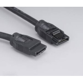 Akasa SATA3-100-BK cable de SATA 1 m Negro