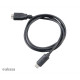 Akasa C/micro-B, 1m 1m USB C Micro-USB B Negro cable USB