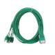 CAB-ASYNC-8 cable de serie Verde 3 m